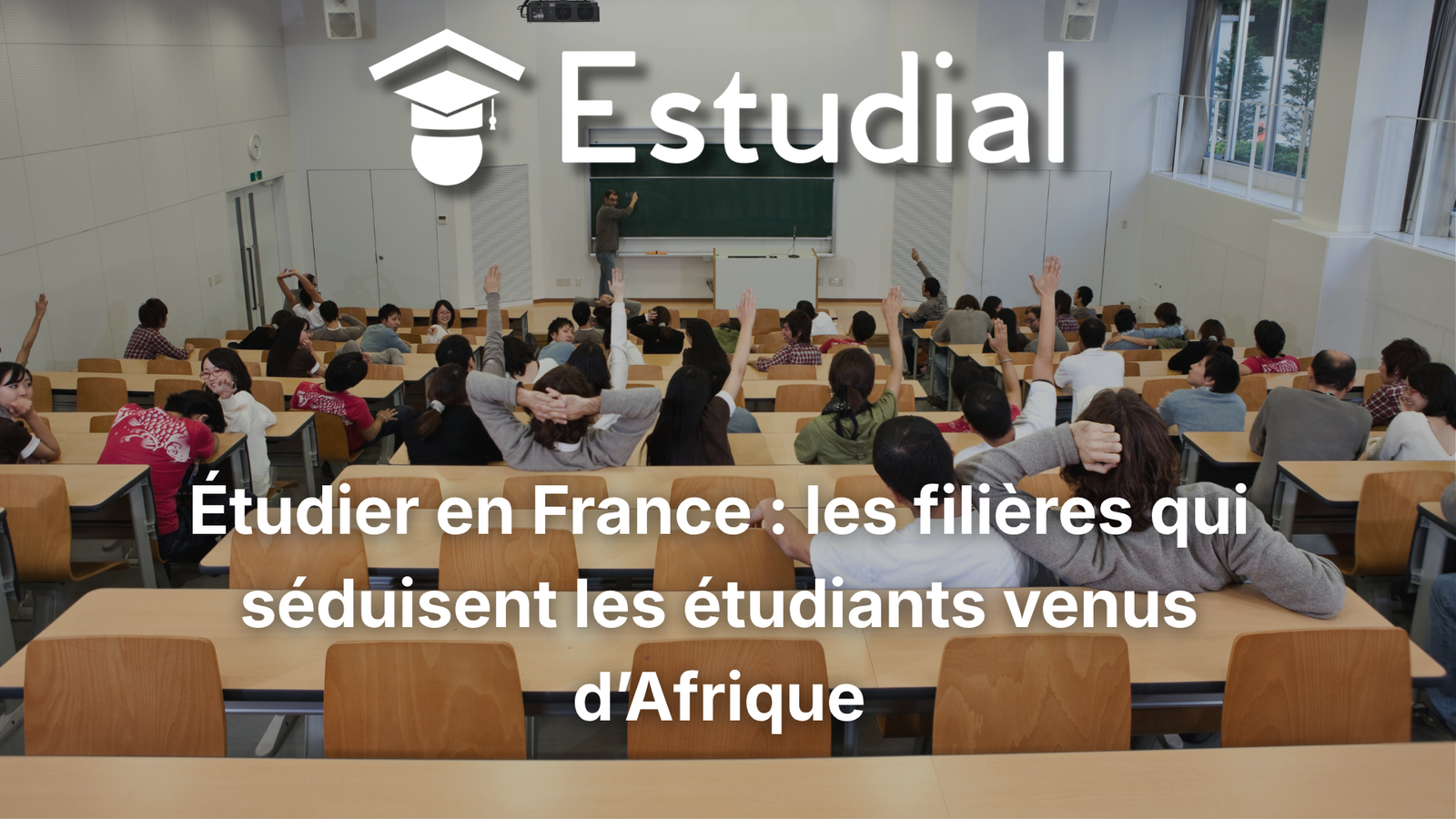 Étudier en France : les filières qui séduisent les étudiants venus d’Afrique